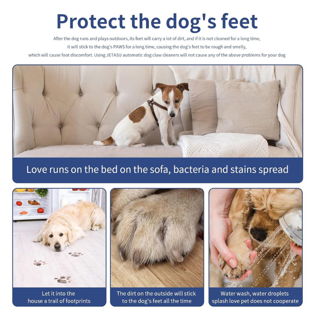 🐾 PawSpa™ Pro — Electric Dog Paw Cleaner & Massager