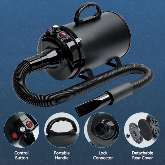 Canineando ProGroom TurboDryer™ – High-Velocity Pet Dryer