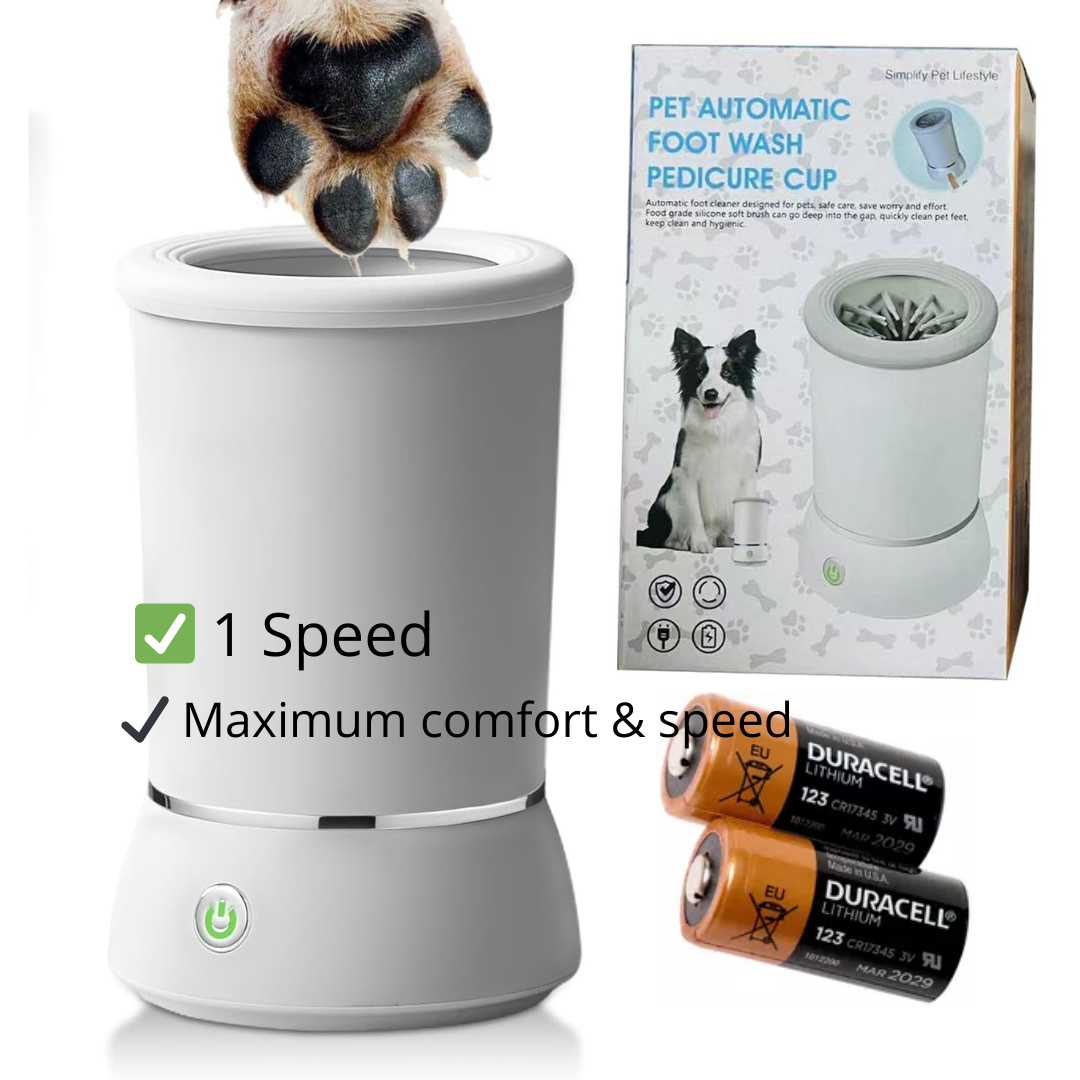 PawSpa™ Pro — Electric Paw Cleaner & Massager
