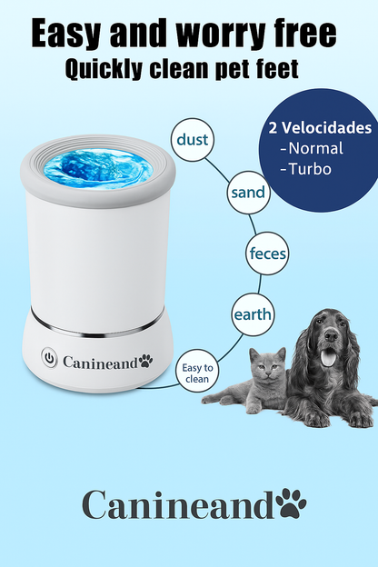 PawSpa™ Pro — Electric Paw Cleaner & Massager